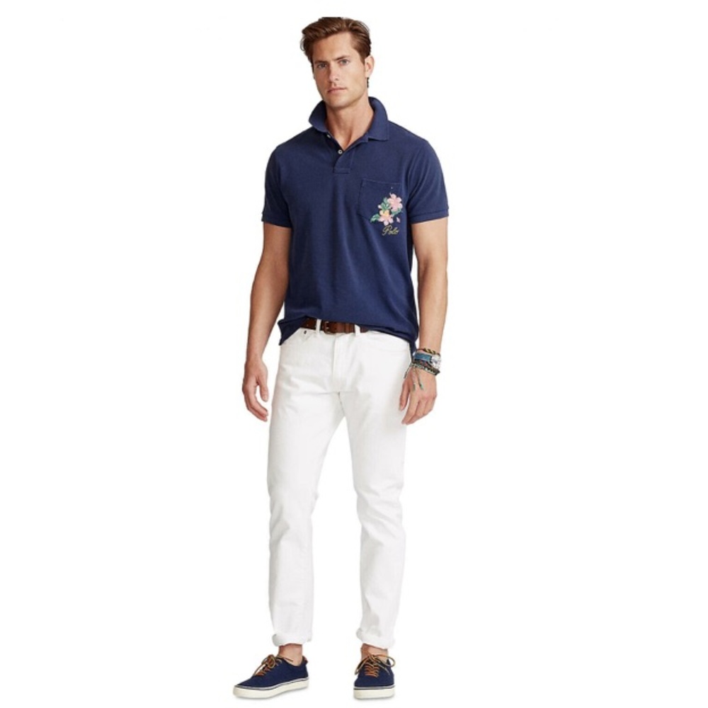 NWT Polo Ralph Lauren
Custom Slim Fit Floral Mesh Polo Shirt - Picture 2 of 8